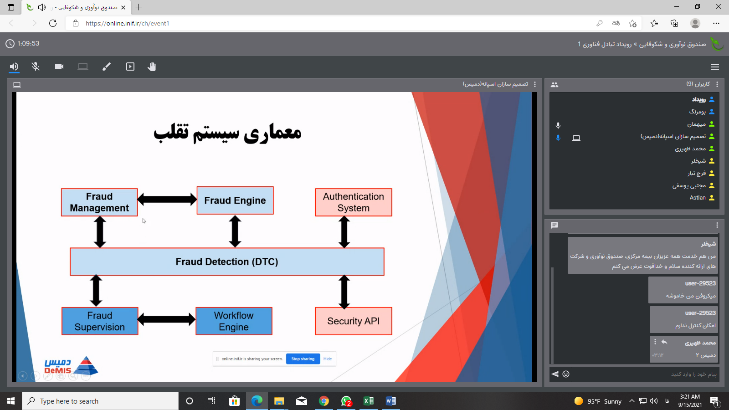 جلسات B2B آنلاین و حضوری شرکت بیمه مرکزی با شرکت‌های دانش‌بنیان و فناور